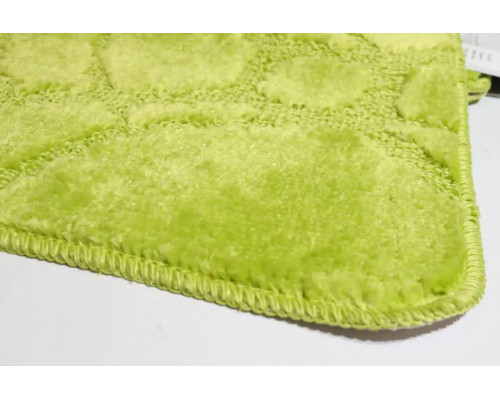 Набір килимків для ванної кімнати 100*60 см бежевий (10566/5542green)