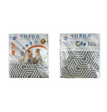 Чохол 126х47 см на прасувальну дошку з підкладкою на зятяжках Laundry M Metallic (М42м1)