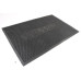 Килимок 90х60х1 см гумовий антиковзький брудозахисний чорний (2607/black)