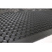 Килимок 90х60х1 см гумовий антиковзький брудозахисний чорний (2607/black)